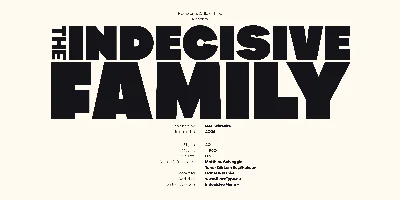Indecisive Sans Font
