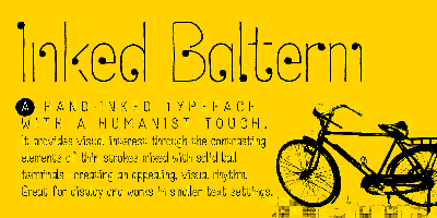 Inked Balterm Font Free Download