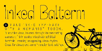 Inked Balterm Font