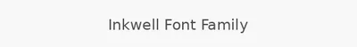 Inkwell Font Family