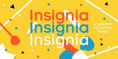Insignia Font