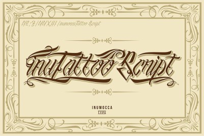 inuTattoo Script + Poster Vector