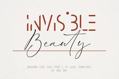 Invisible Beauty. Chic Duo Font. Free Download