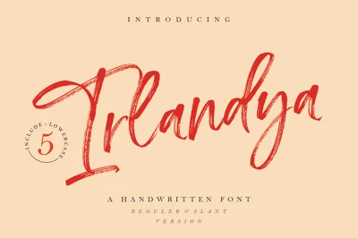 Irlandya - Handwritten Fonts