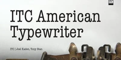 ITC American Typewriter Font