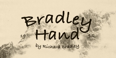 ITC Bradley Hand Free Download