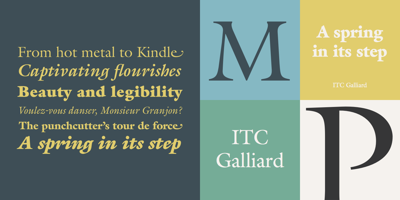 ITC Galliard Free Download