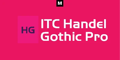ITC Handel Gothic Font