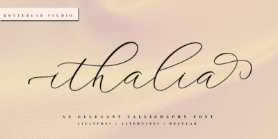 Ithalia Script Font