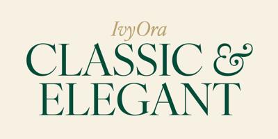 IvyOra Font Free Download