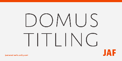 JAF Domus Titling Free Download