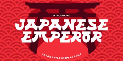 Japanese Emperor Font