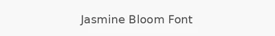 Jasmine Bloom Font