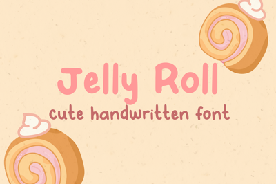 Jelly Roll - Handwritten Cute Font Free Download