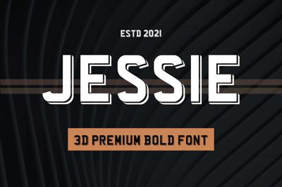 Jessie - 3d Premium Bold Display Free Download