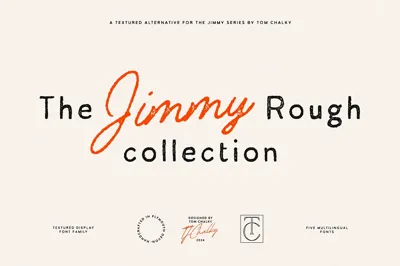 Jimmy Rough Font Collection Free Download