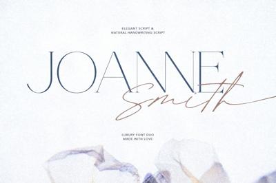 Joanne Smith - Elegant Font Duo Free Download