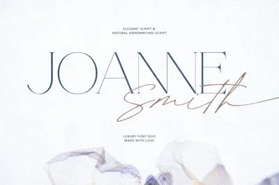Joanne Smith - Elegant Font Duo