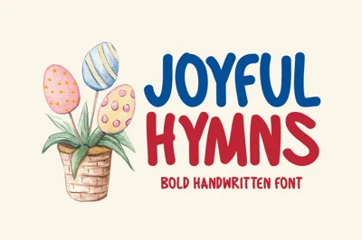 Joyful Hymns Typeface