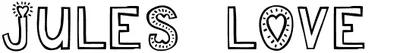 Jules Love Font