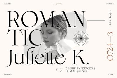 JULIETTE — 2 FONTS + 1 SYMBOL FONT Free Download