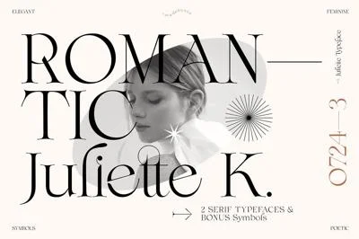 JULIETTE — 2 FONTS + 1 SYMBOL FONT