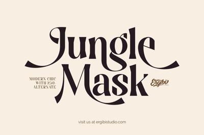 Jungle Mask - Modern Font Free Download