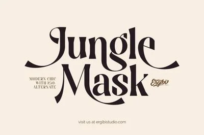 Jungle Mask - Modern Font