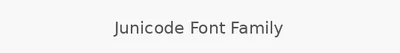 Junicode Font Family