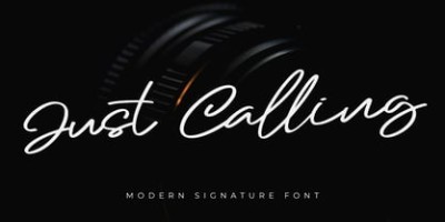 Just Calling Font