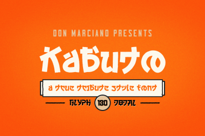 Kabuto Tribute Font