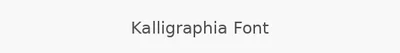 Kalligraphia Font