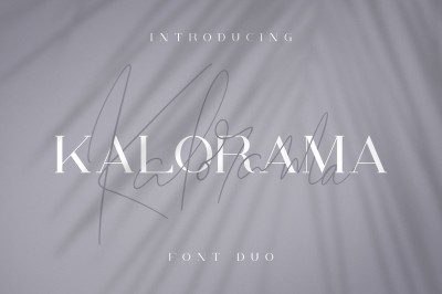 Kalorama Font Duo