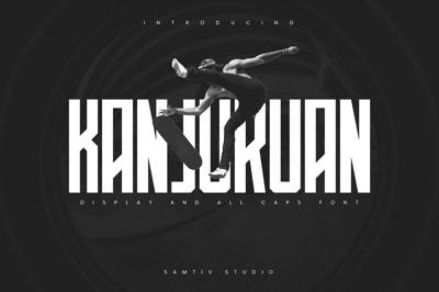 KANJURUAN - SPORT FONT DISPLAY Free Download