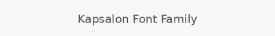 Kapsalon Font Family