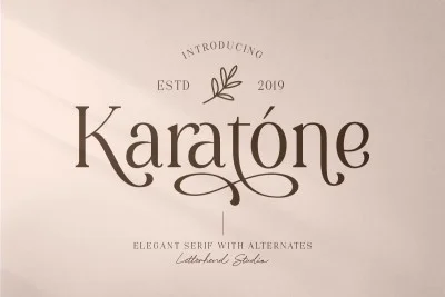 Karatone Font