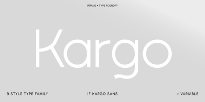 Kargo Sans Free Download