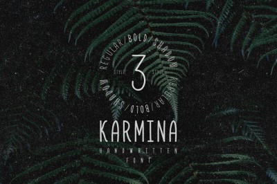 Karmina Handwritten Font