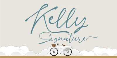 Kelly Signature Font