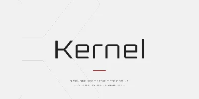 Kernel Font