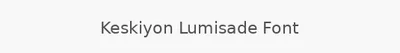 Keskiyon Lumisade Font