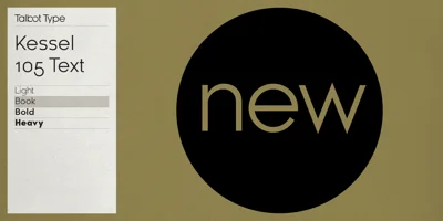 Kessel 105 Text Font