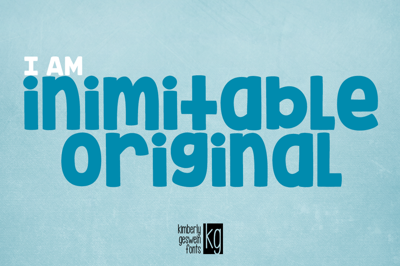 KG Inimitable Original Font Free Download