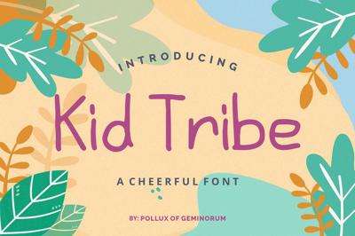 Kid Tribe - Cute Font Free Download