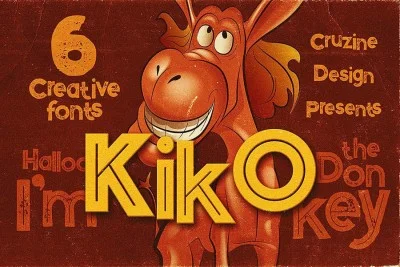Kiko - Funny Display Font