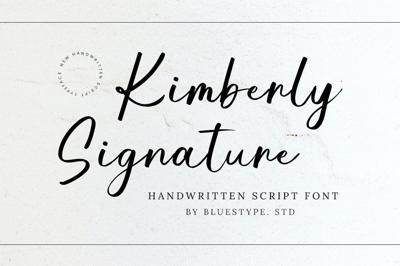 Kimberly Signature - Modern Font Free Download