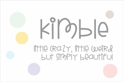 Kimble Font Free Download