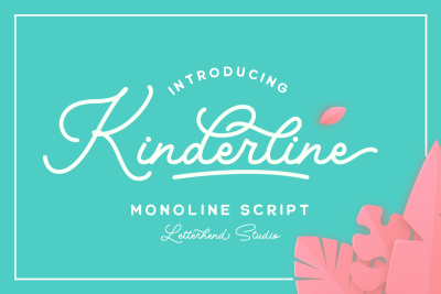 Kinderline Script Font