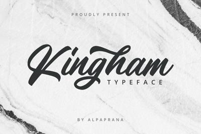 Kingham Script Font Free Download