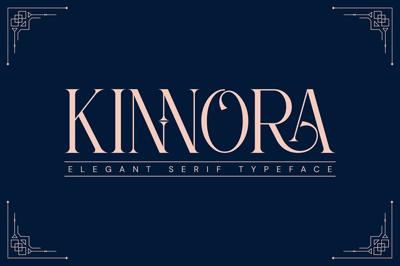 Kinnora Elegant Serif Font Free Download